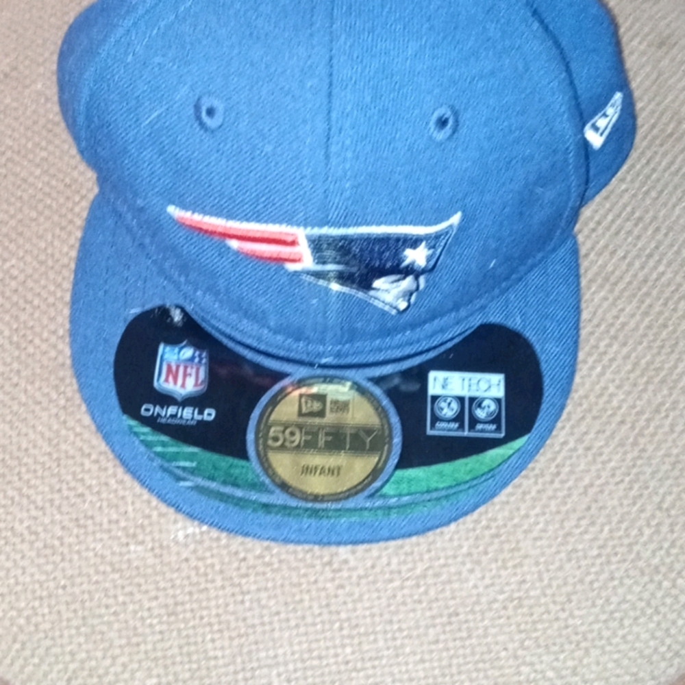 Infant authentic patriots hat